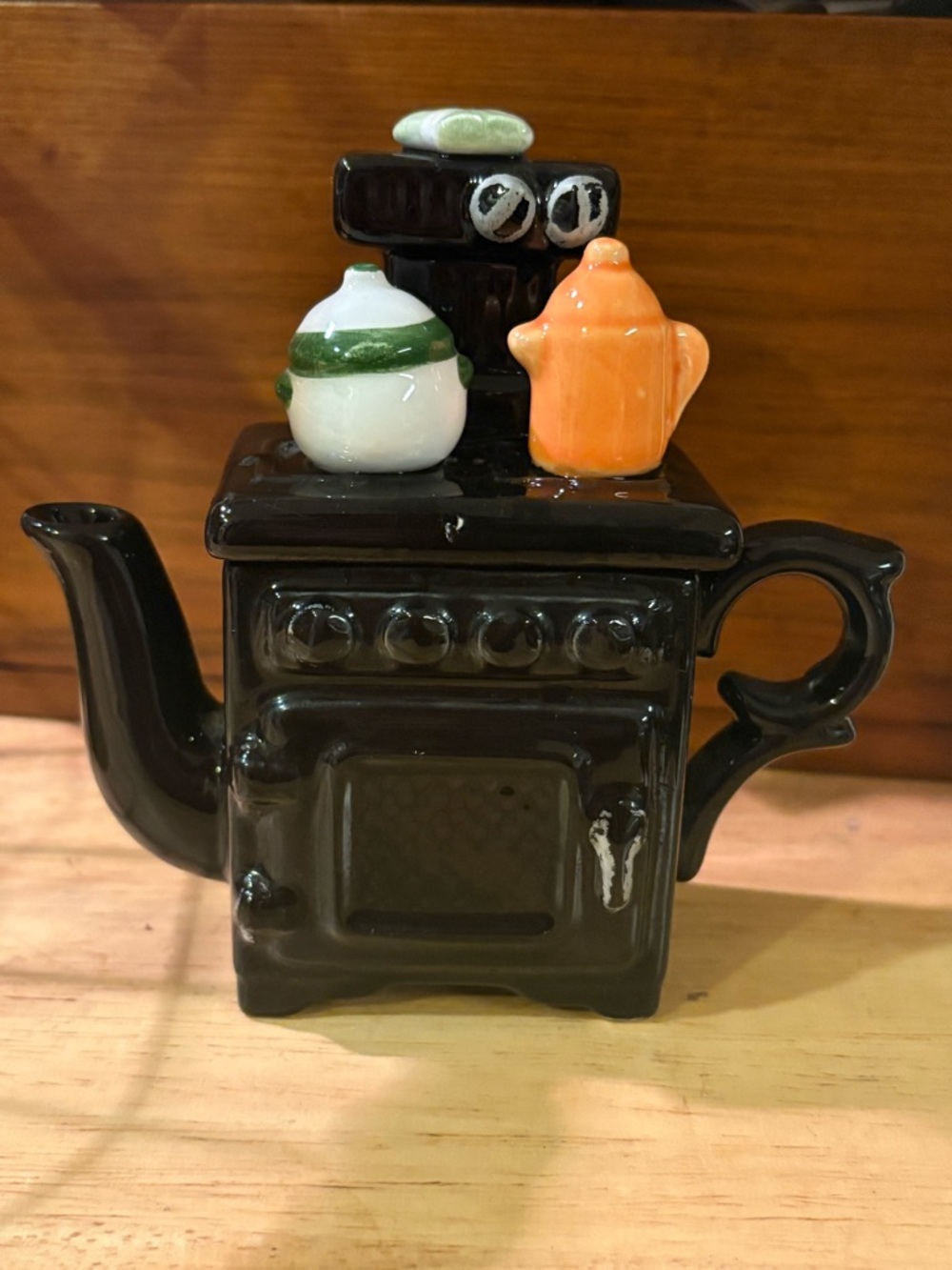 Young's Miniature Sewing Machine Teapot vintage